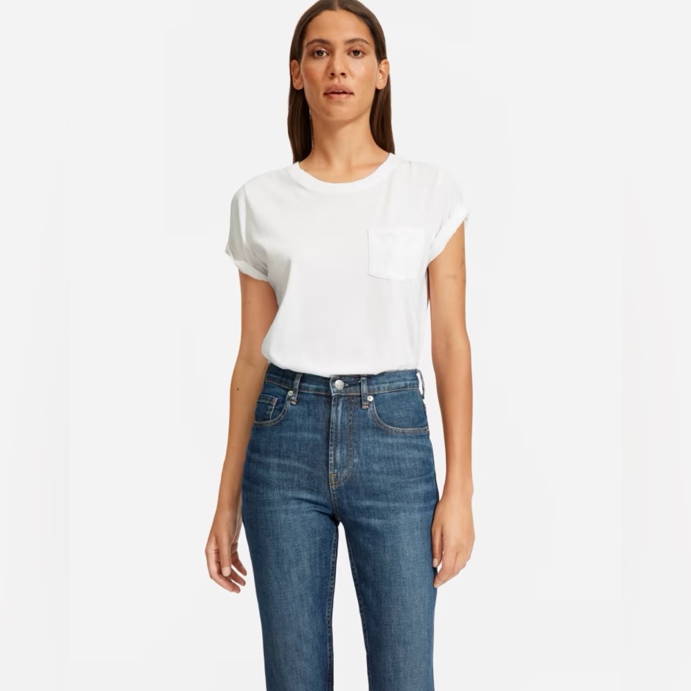 Everlane | high rise straight jean